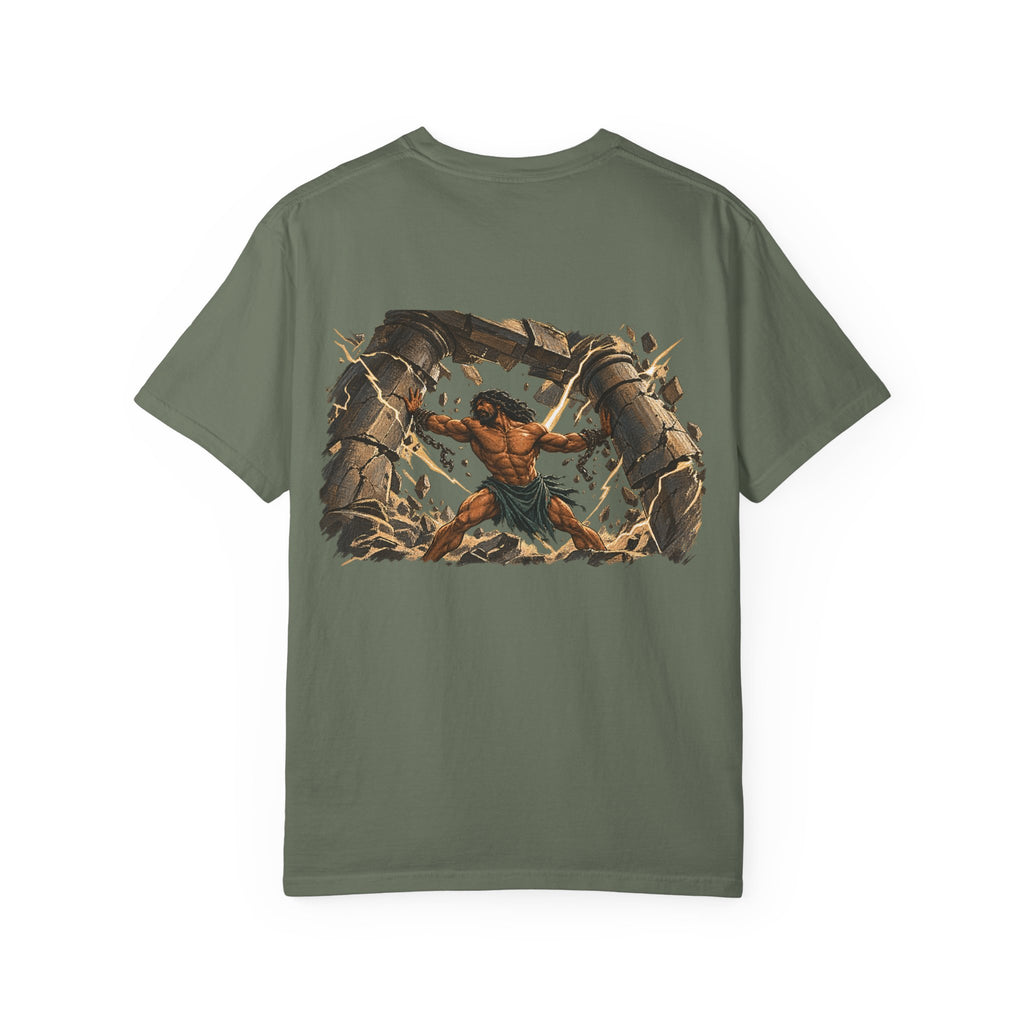 Samson T-Shirt | Be Strong and Courageous Christian Tee