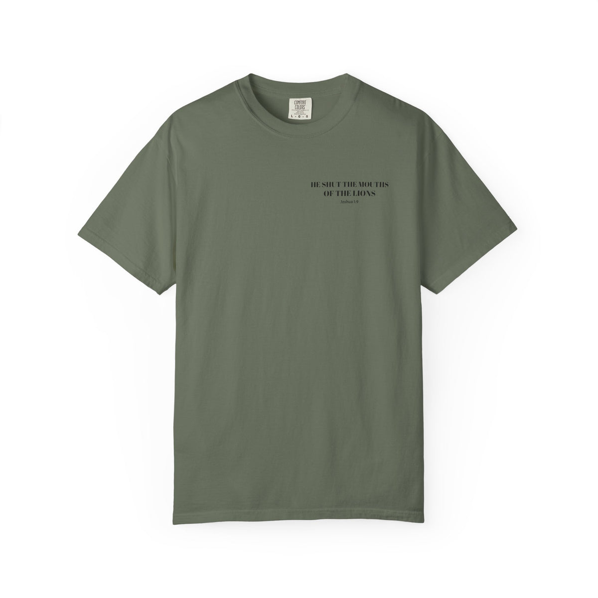 Daniel in the Lions’ Den T-Shirt | He Shut the Mouths of the Lions Christian Tee