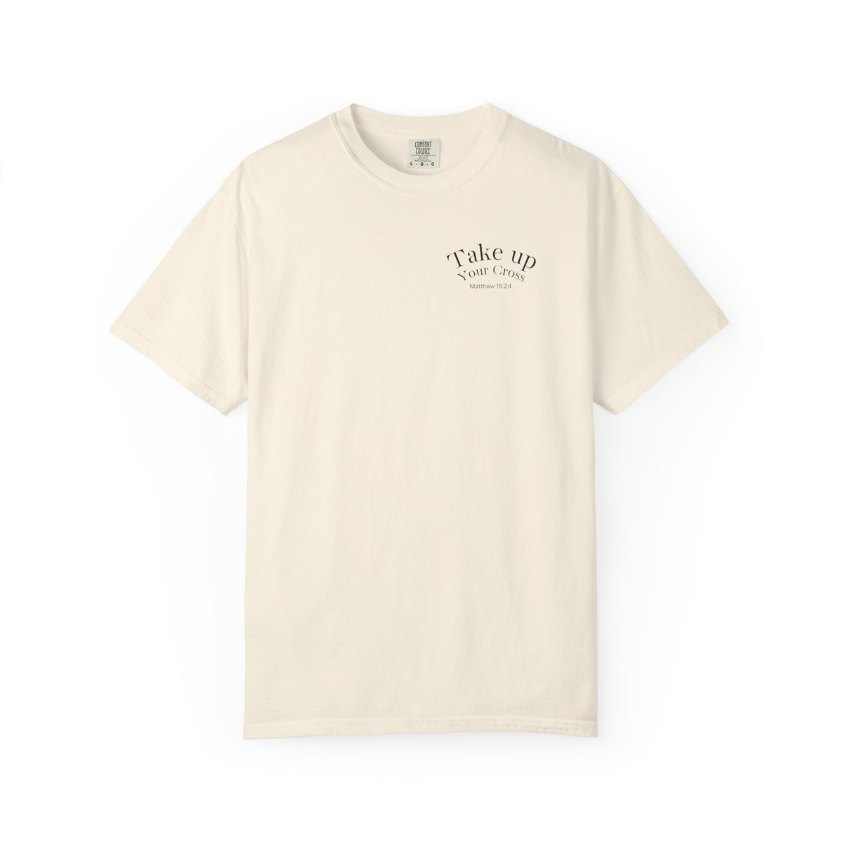 Jesus Carrying the Cross T-Shirt | Take Up Your Cross Christian Tee