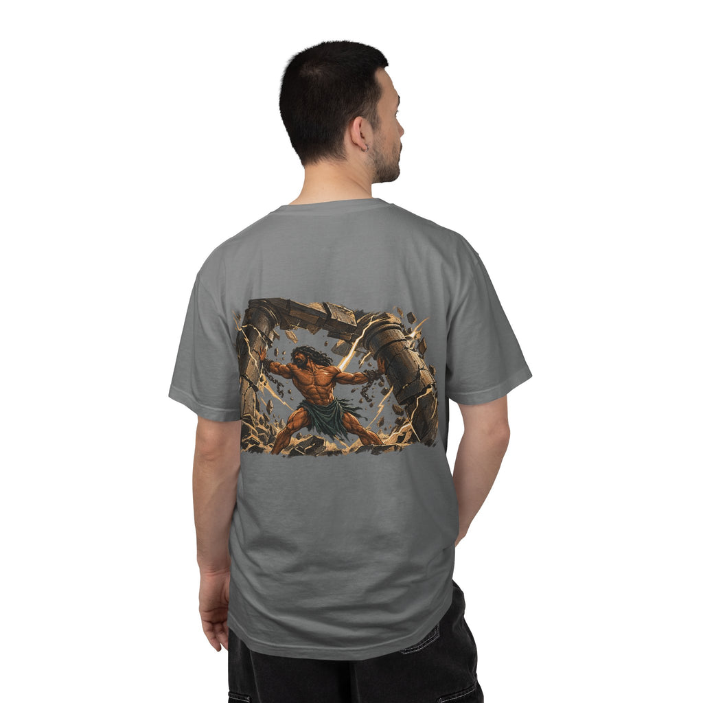 Samson T-Shirt | Be Strong and Courageous Christian Tee