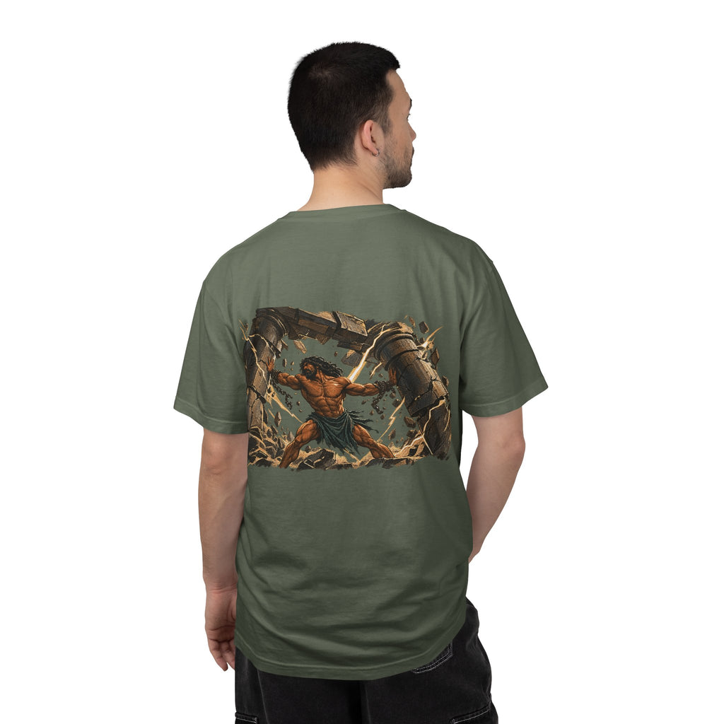 Samson T-Shirt | Be Strong and Courageous Christian Tee