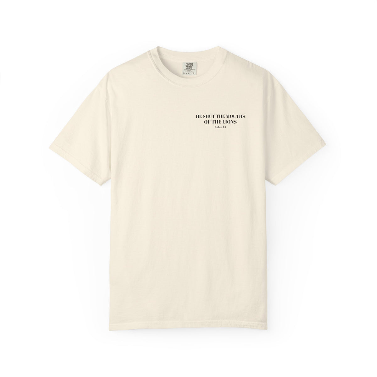 Daniel in the Lions’ Den T-Shirt | He Shut the Mouths of the Lions Christian Tee