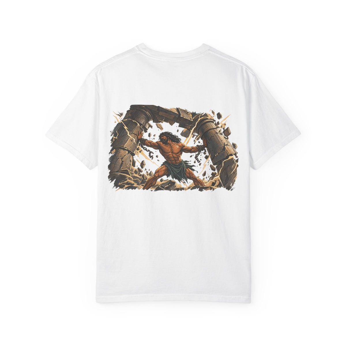 Samson T-Shirt | Be Strong and Courageous Christian Tee